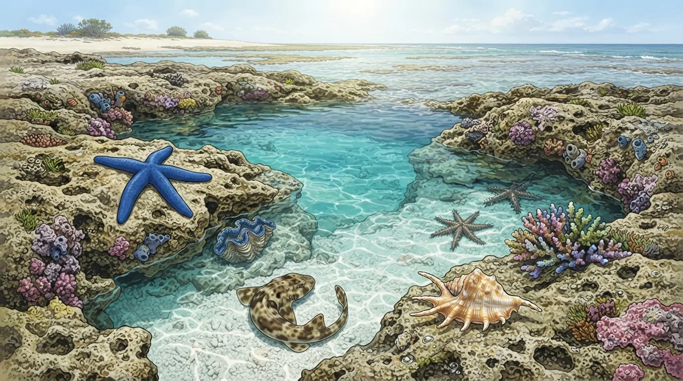 Great Barrier Reef tidepool