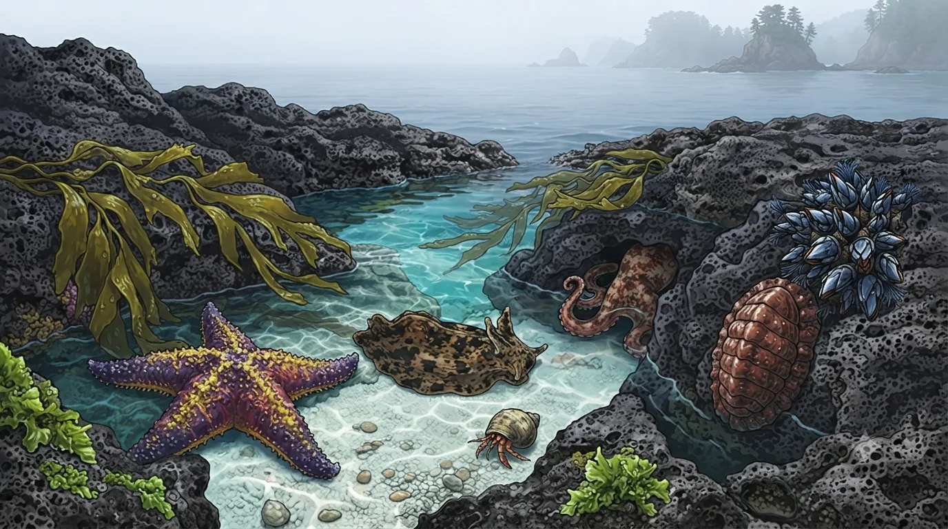 Shiretoko Coast tidepool
